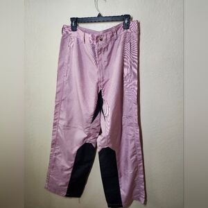 Sick Racing Pink and Black Riding Pants